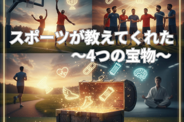 スポーツが教えてくれた4つの宝物