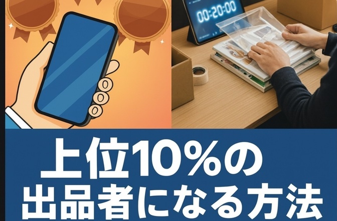 【上位10％入り】メルカリで出品者バッジをコンプリートした方法を公開します