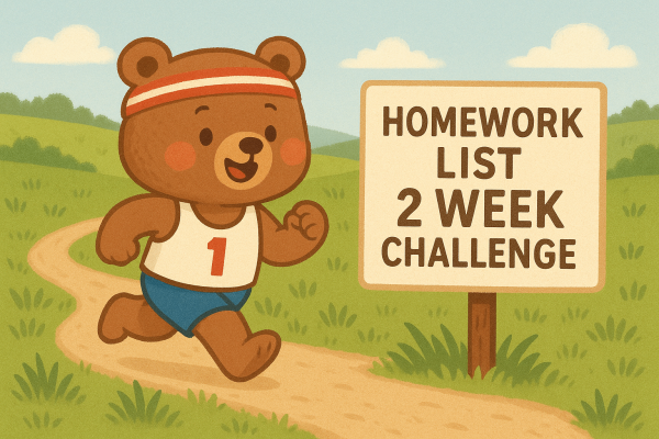 【宿題リスト】２週間チャレンジの軌跡を振り返ろう
