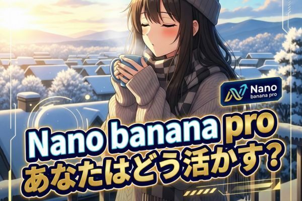 話題のNano banana pro あなたはどう活かす？