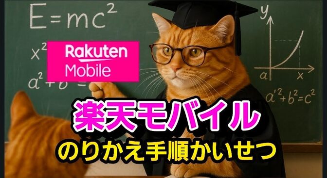 【初心者向け】楽天モバイルへの乗り換え手続きを分かり易く解説【意外とイケる】