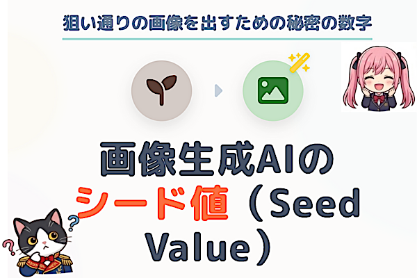 「シード値」って何？ 🤔　教えて〜