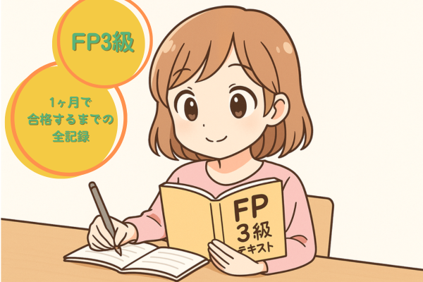 【FP3級】1ヶ月で合格するまでの全記録