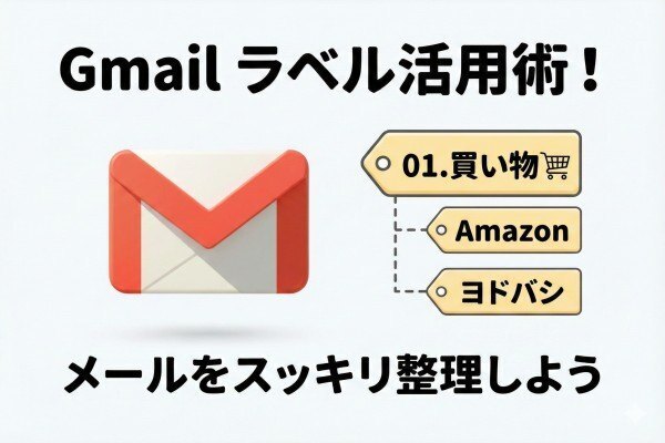 Gmail ラベル整理術　～メールをスッキリ整理しよう～