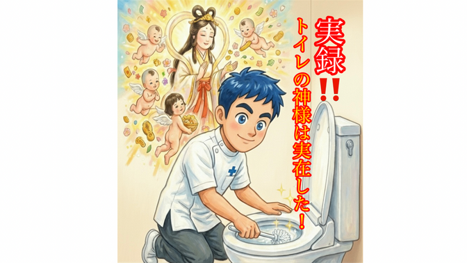 【実録】トイレの神様は実在した！