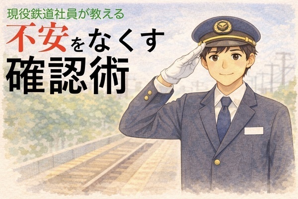 現役鉄道社員が教える　不安をなくす確認術