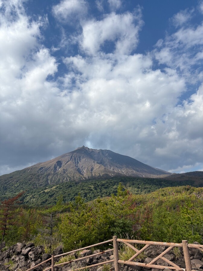 溶岩だらけの道を歩く…桜島で自然の迫力を体感