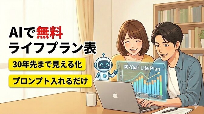 AIでライフプラン表を無料で作る方法