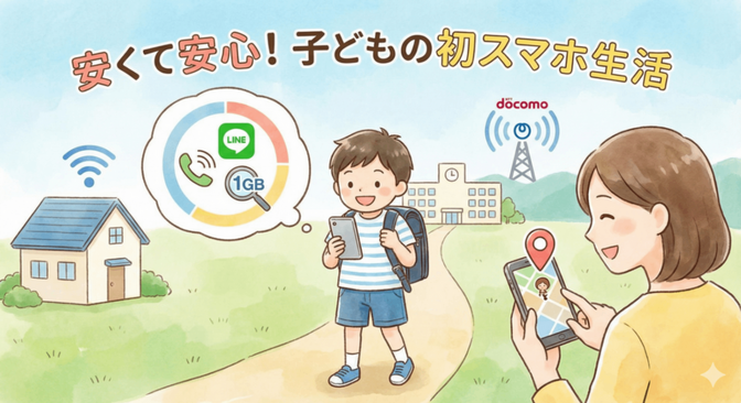 【2026年最新版！】子どもの初めてのスマホに日本通信290円プランがおすすめな理由