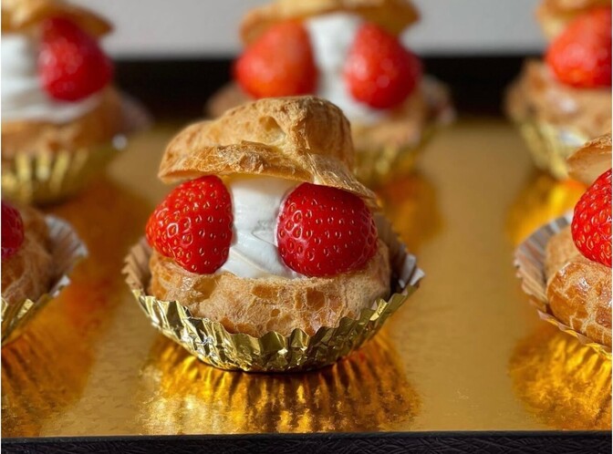 みんな大好き、シュークリーム🥬