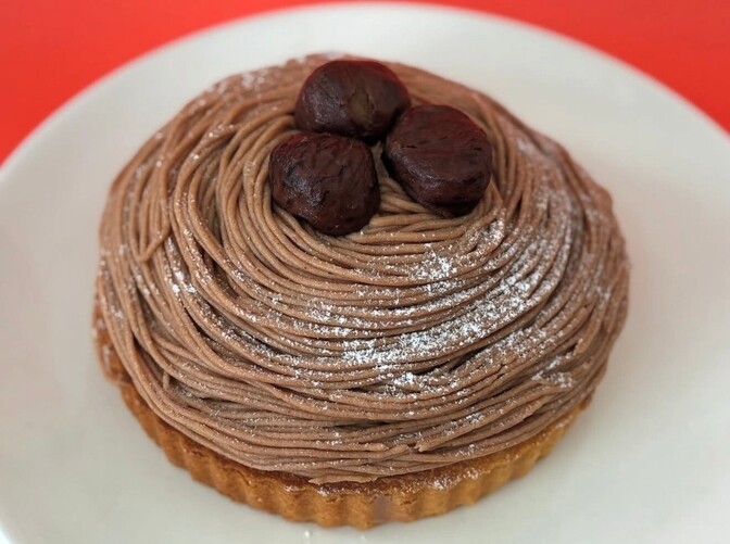 栗が大好き、モンブラン🌰