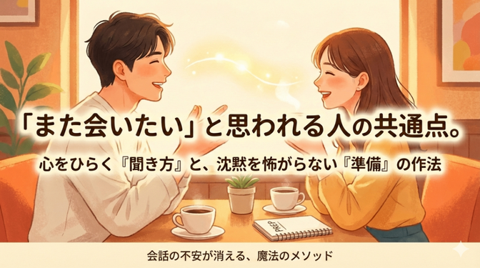 「また会いたい」と思われる人の共通点