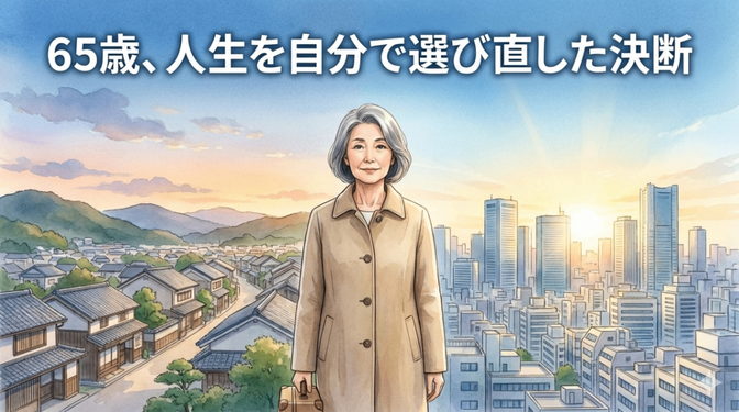 65歳で岡山から東京へ。「住む場所を変える」という決断が、私の人生をどう輝かせたか