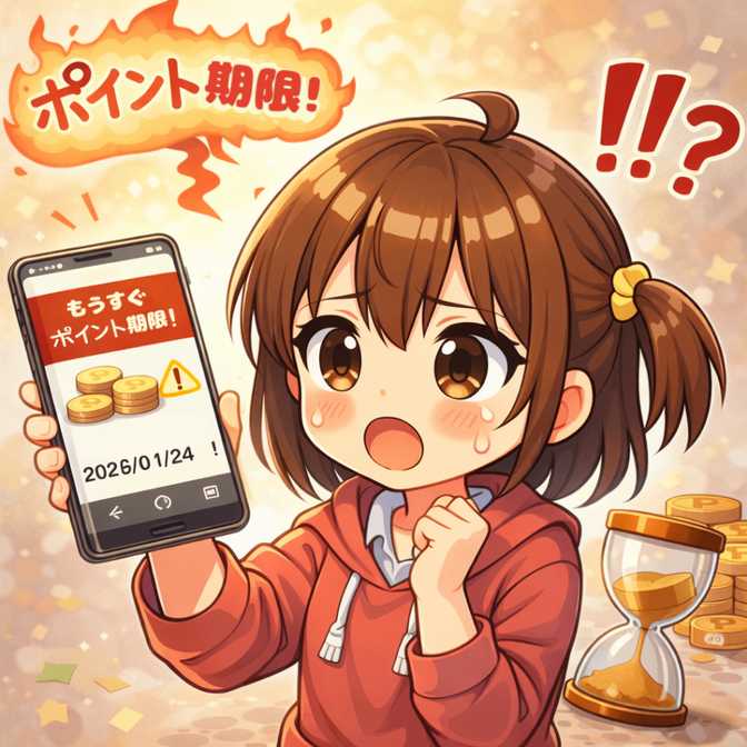 リベポイント期限の確認方法