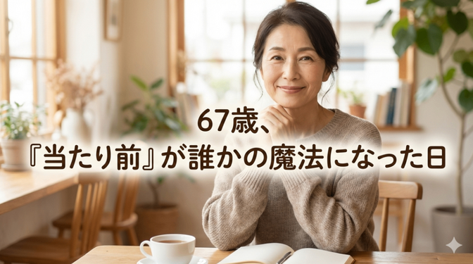 67歳の挑戦：Instagramで「学び」を「価値」に変えた日