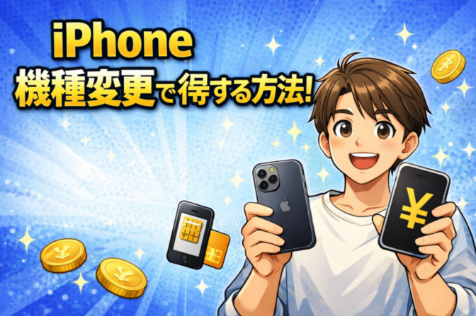 iPhone機種変更！3万円以上得した話！