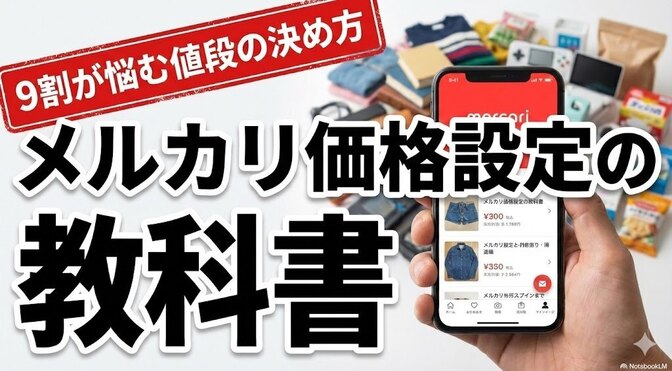 メルカリで「売れないストレス」から解放される：納得感と利益を両立させる7つの思考法