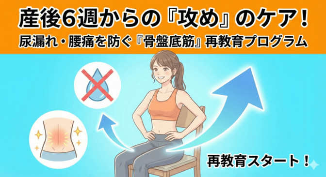 回数よりも「感覚」が大事！尿漏れ・腰痛を防ぐ「正しい骨盤底筋トレーニング」