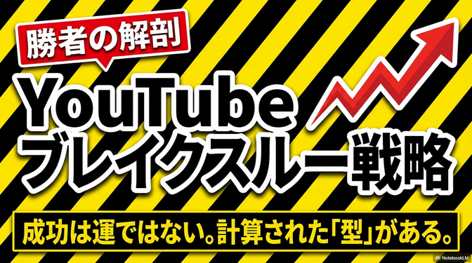 日本のYouTube市場で「無名の新人」が爆速でブレイクするための4つの勝機パターン