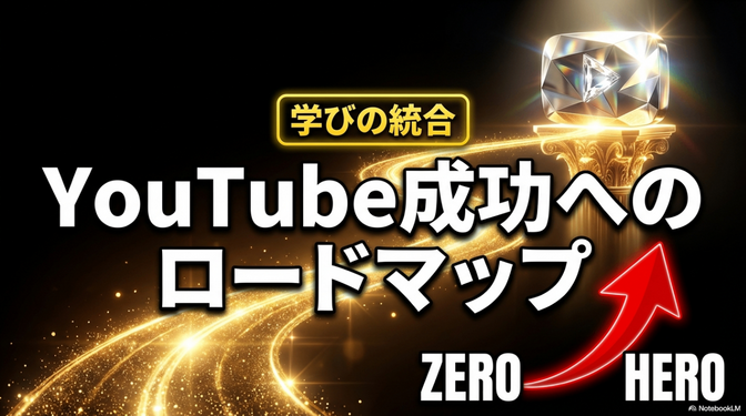 【初心者向けYouTube成功の真実】視聴者の心を動かすための「逆転のロードマップ」
