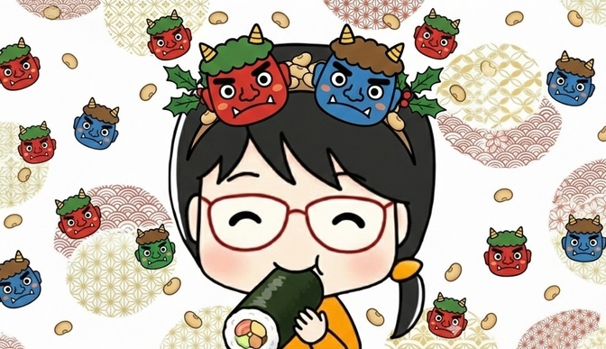 🌸【節分】恵方巻🍣の方角（南南東）をiPhoneで簡単に調べる方法🌸