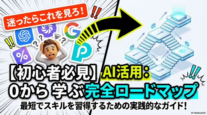 【初心者向け】2026年AI戦略！ChatGPT・Claude・Geminiの最適解と活用4ステップ