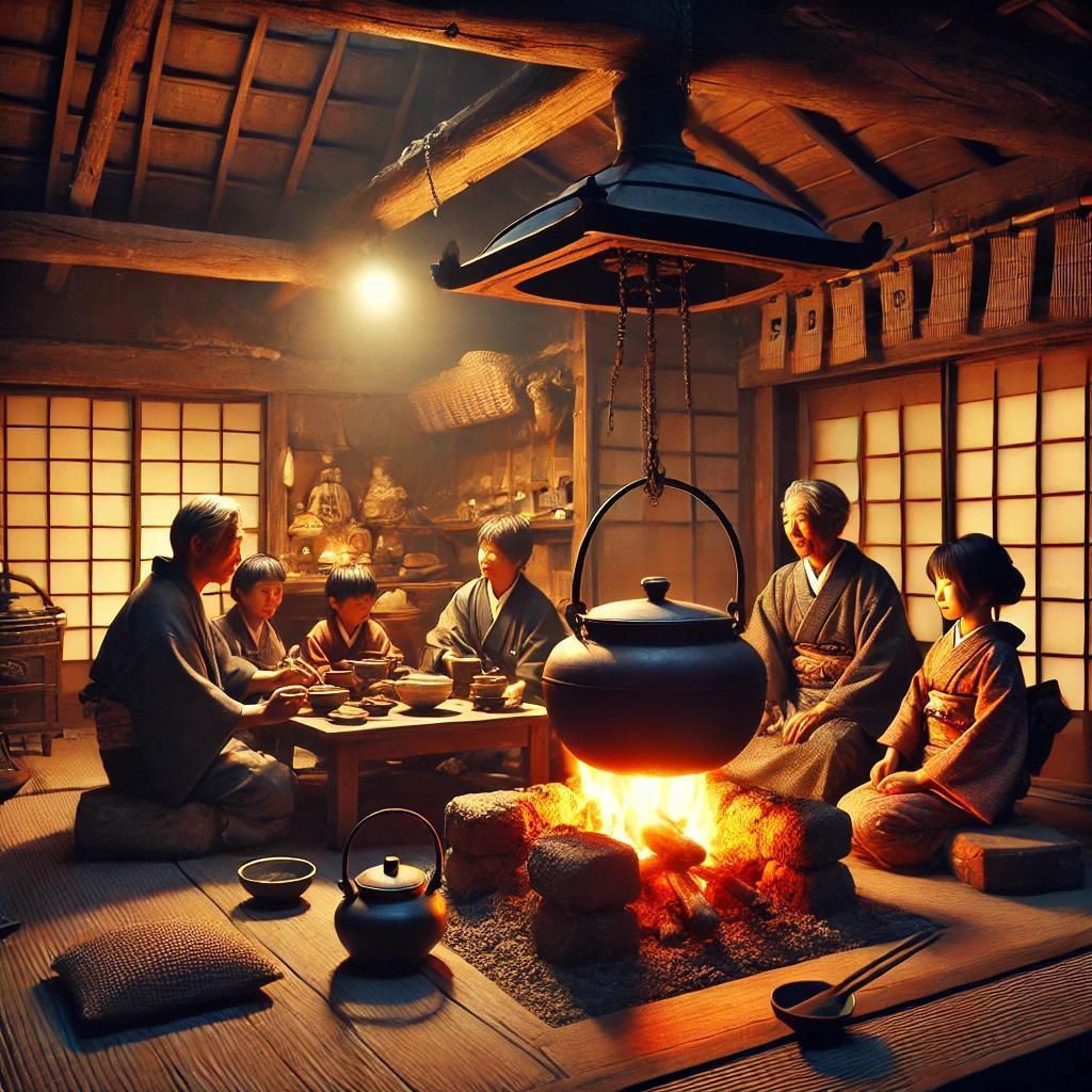 A_nostalgic_Japanese_family_scene_from_the_Edo_per.jpg