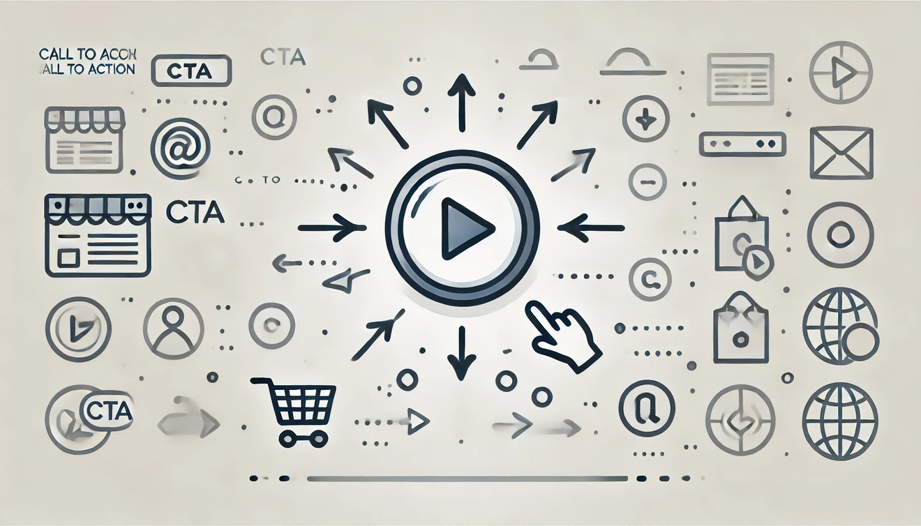 DALL·E 2025-01-25 14.11.29 - A simple and visually clear horizontal illustration of the concept of CTA (Call to Action) for beginners. The image features a button or link with sub.jpg