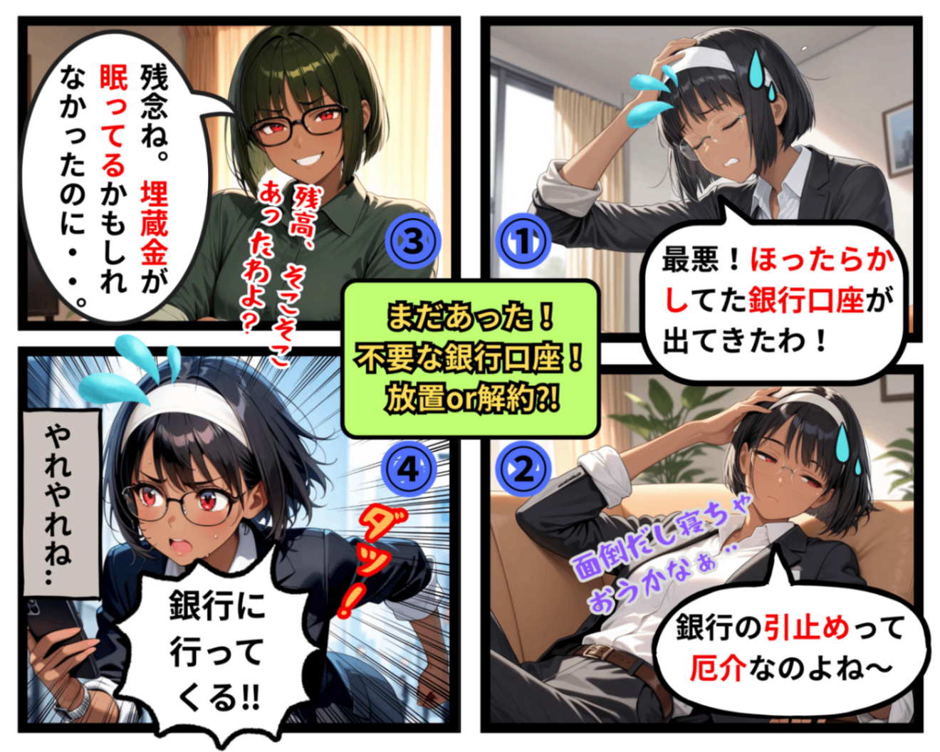 まだあった！不要な銀行口座！放置or解約⁈.png