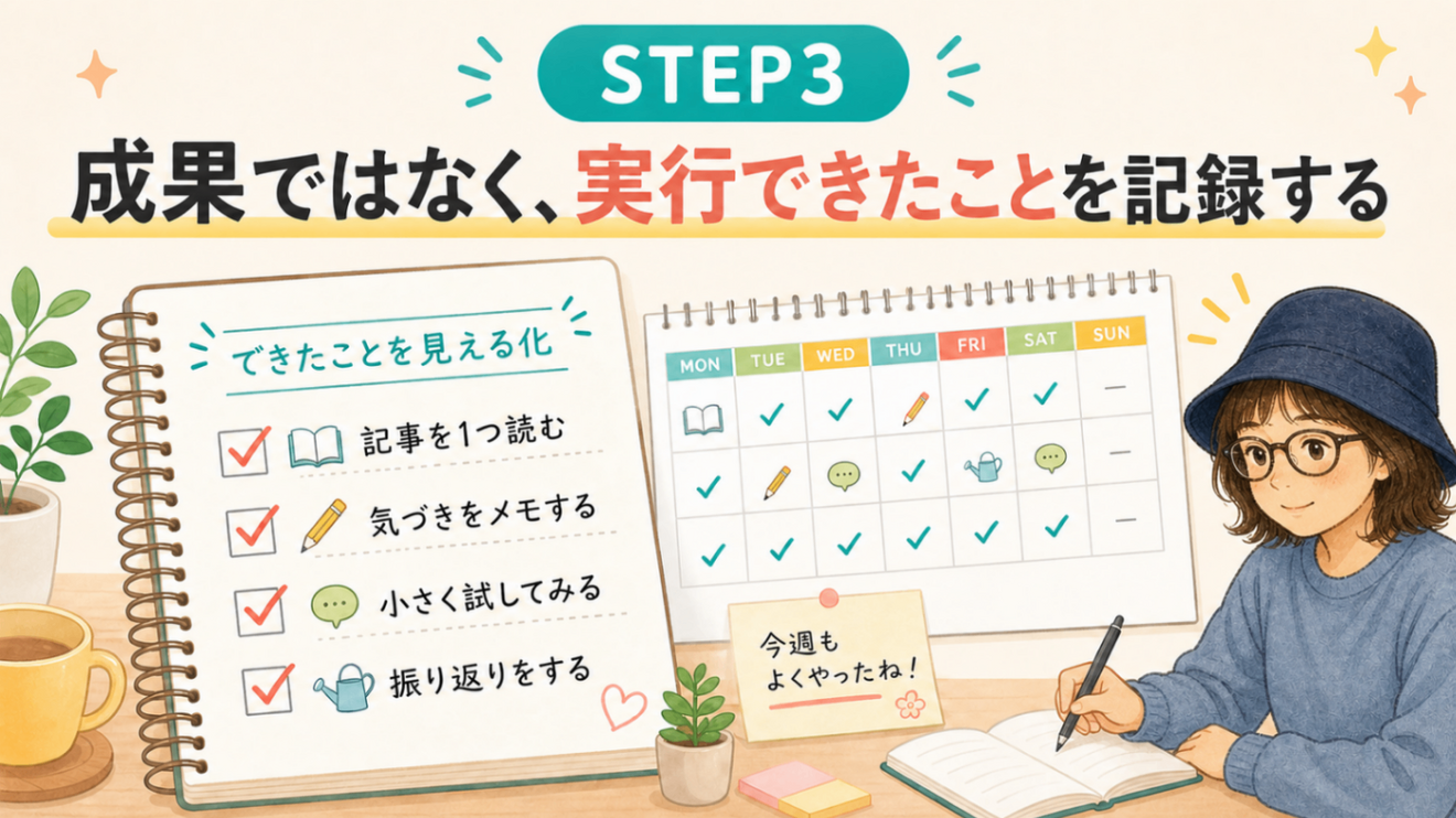 ノウハウを集めすぎて動けない人へ：小さく実践する3ステップ｜リベシティノウハウ図書館