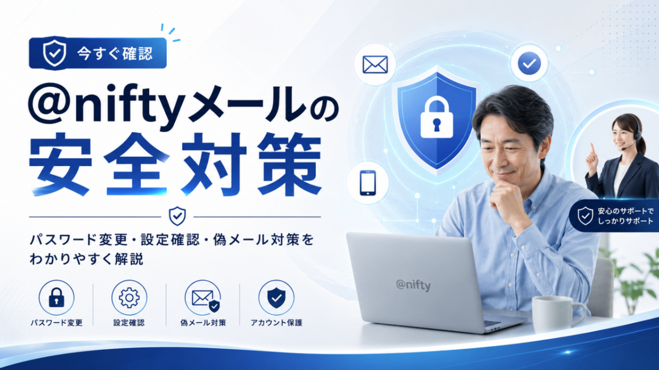 【緊急】KDDI情報漏洩でメールが使えない｜BIGLOBE・@niftyのパスワード再設定が必要です｜リベシティノウハウ図書館