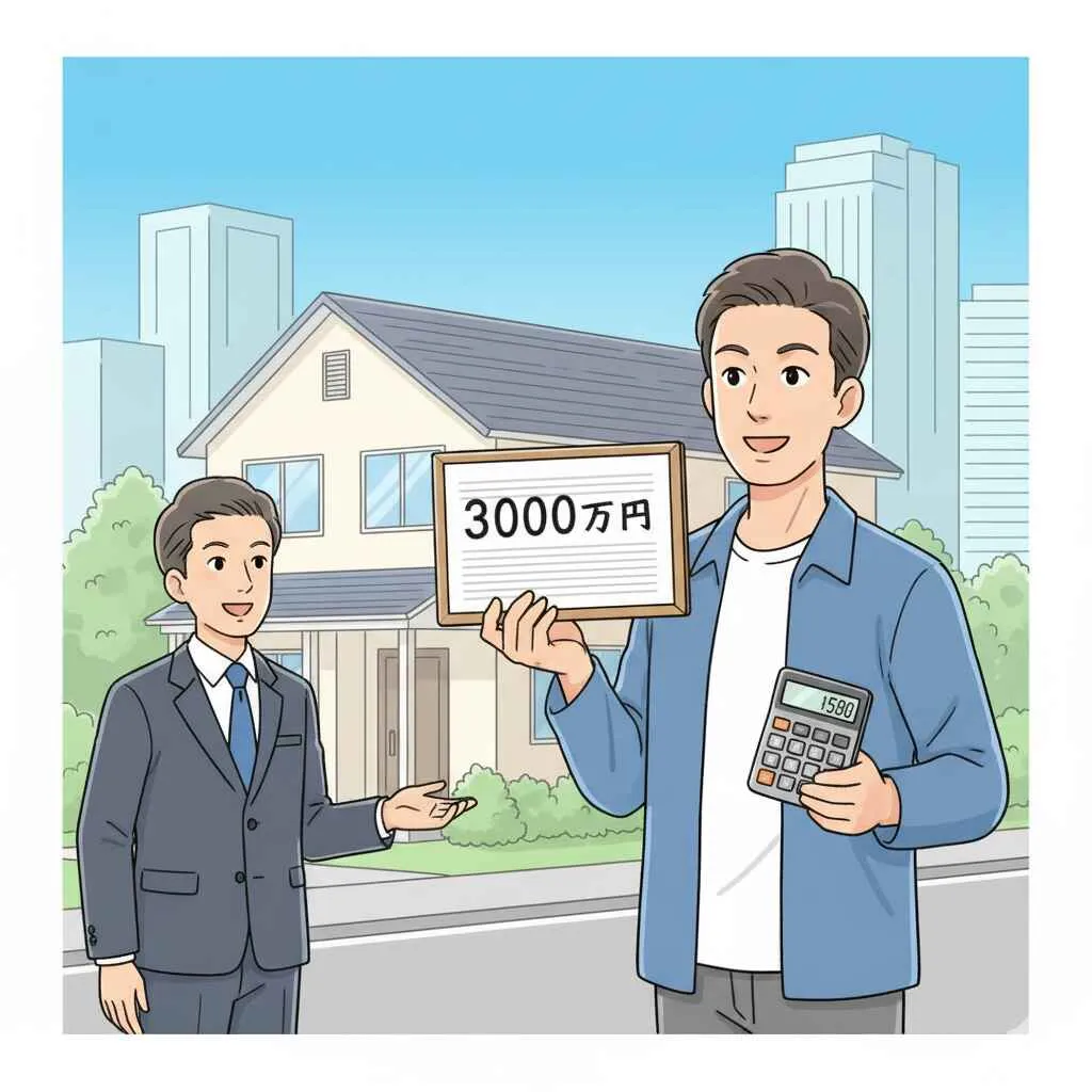 3000万円控除のイメージイラスト