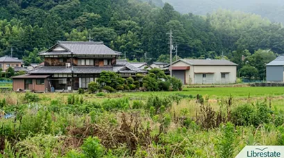 福岡市内の住宅街の風景