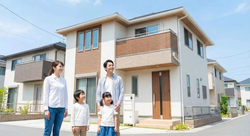 糟屋郡新宮町で新築戸建てを検討する家族のイメージ
