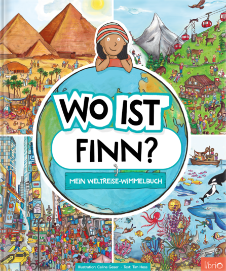 Personalisiertes Kinderbuch: Librio: Mein Weltreise-Wimmelbuch