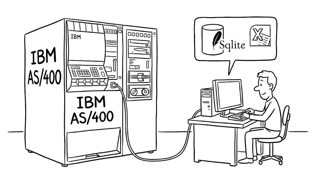 IBM i（AS/400）上で動くBPCSからデータをどう抜くか？データベース直結（ODBC/JDBC）と自動CSV出力によるレガシー脱却