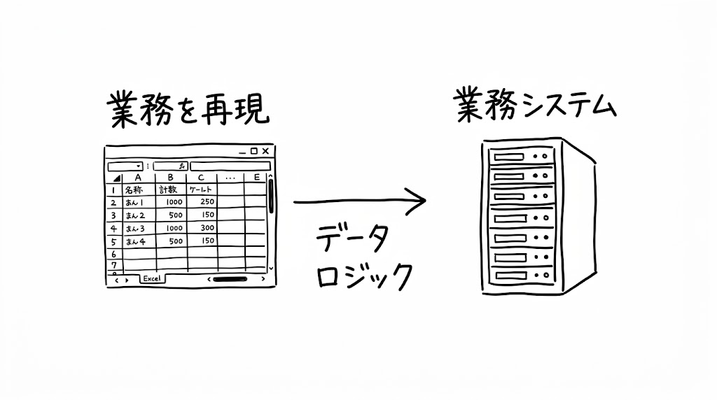 「フルスクラッチ選択」ならExcelから始めたい。丸投げで遠回りしてきた私の、自社主導で仕様を固める手順