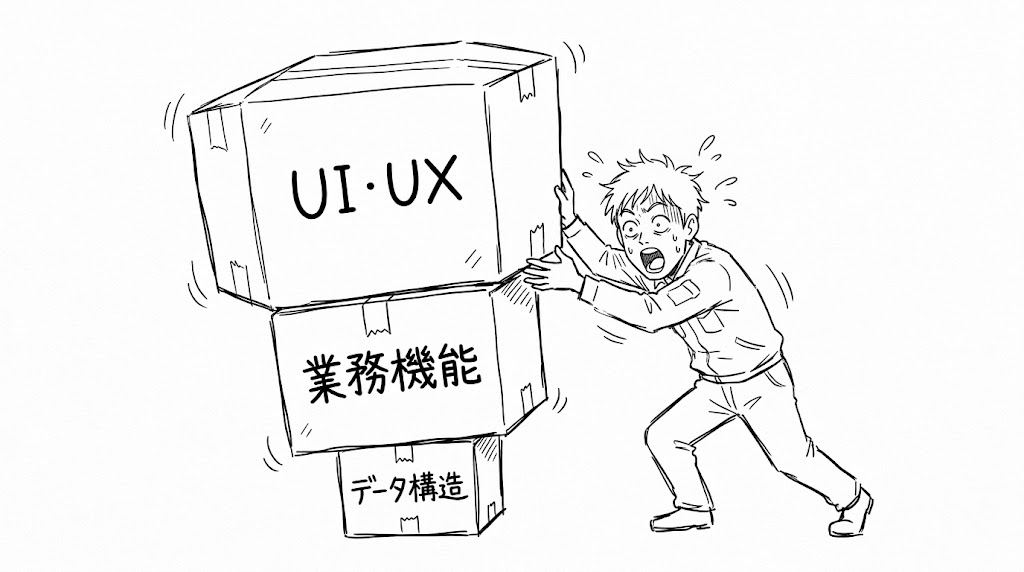 システムを発注する前に「自社のデータ構造」を社内で把握したい。パッケージ選定・要件定義・データ移行の成否を分ける極意