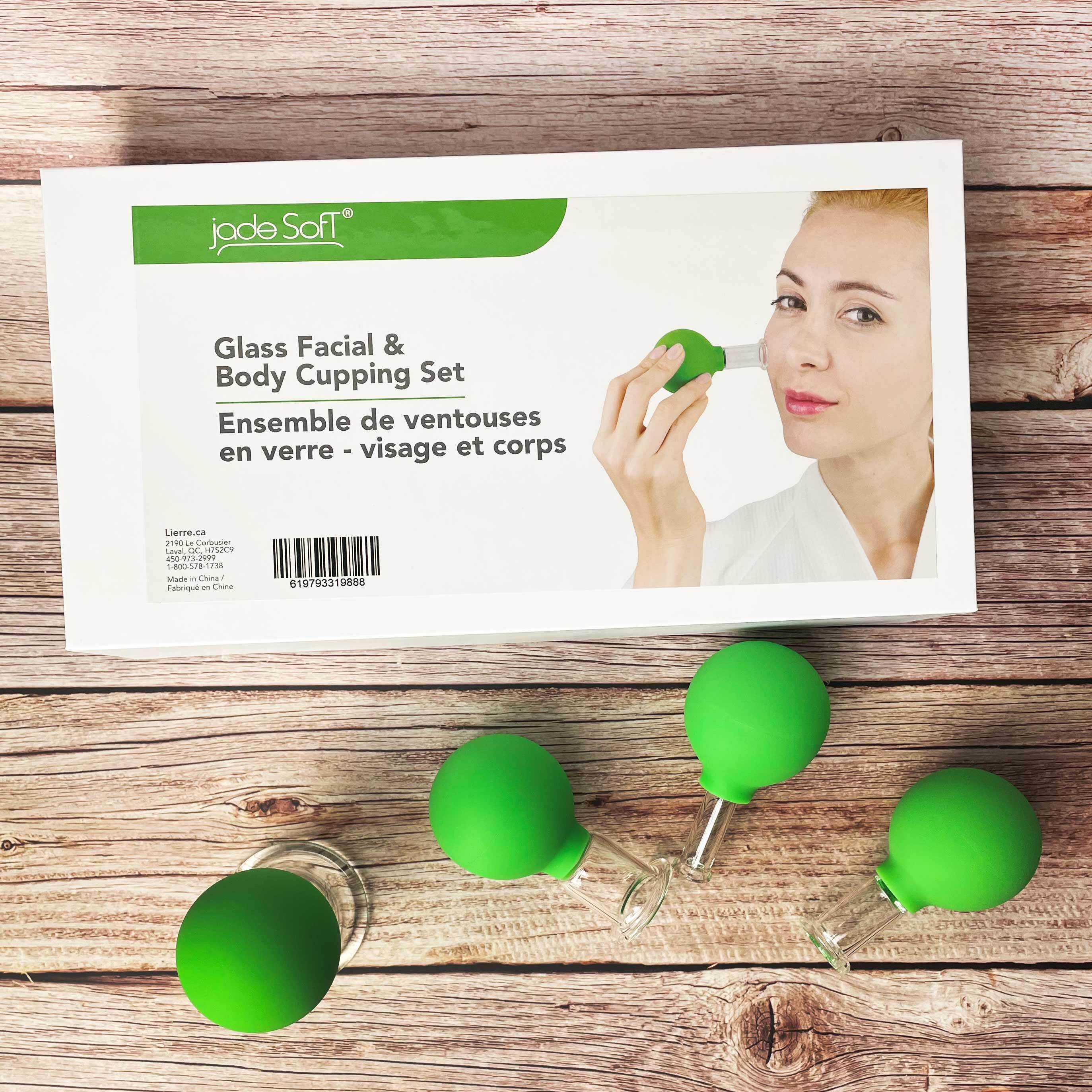 Jade Soft® Glass Facial Cupping Set