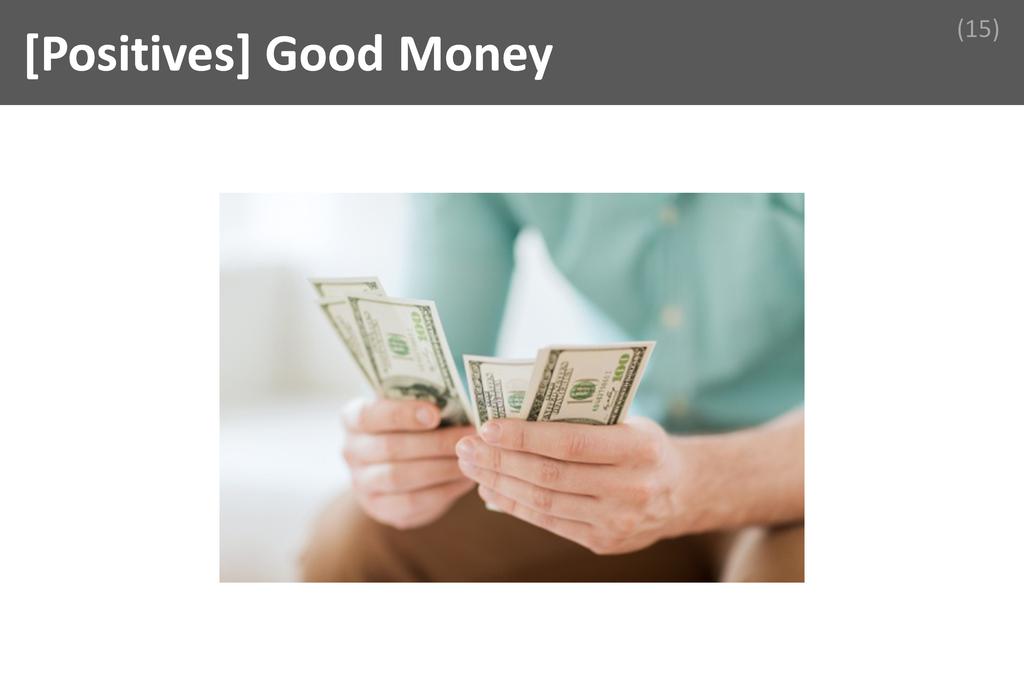 ### Good Money Image