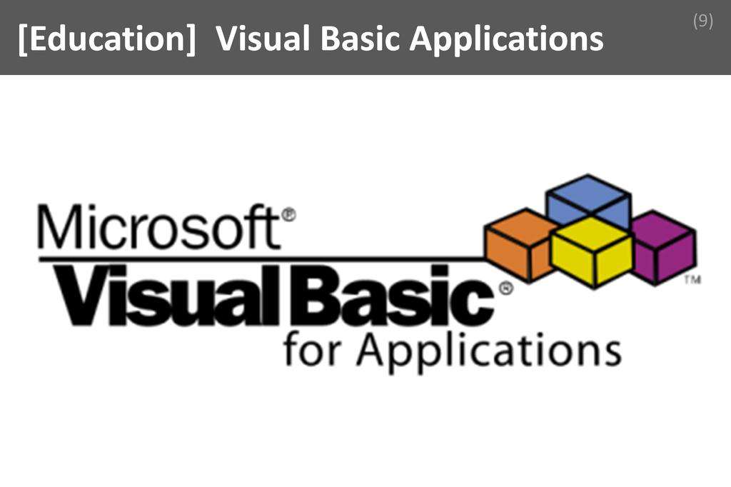 ### Visual Basic Applications Image