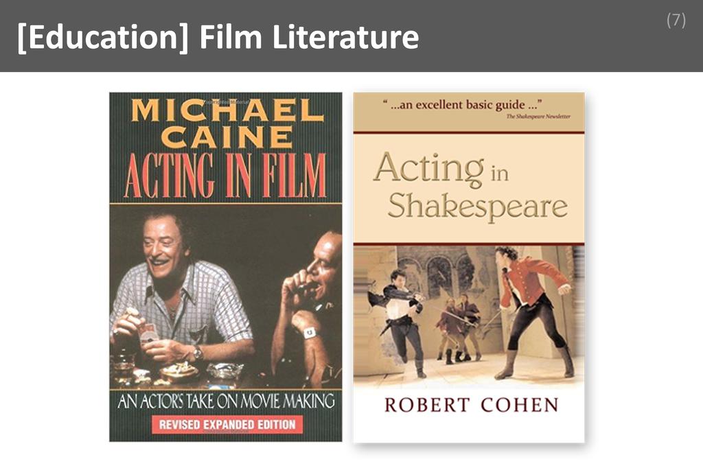 ### Film Literature Image
