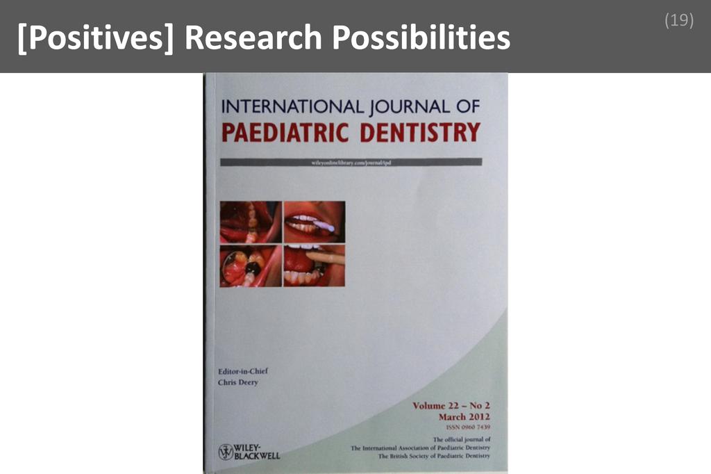 ### Research Possibilities Image