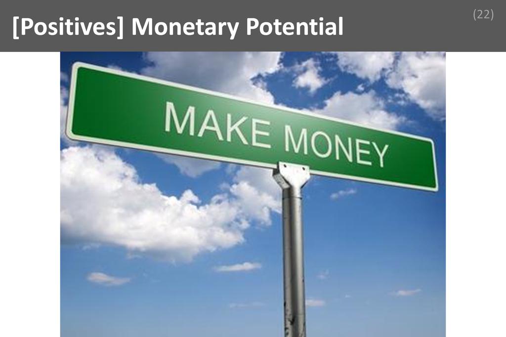 ### Monetary Potential  Image