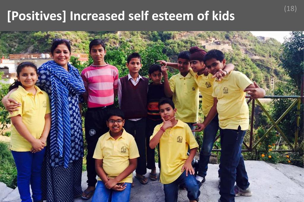 ### Increased self esteem of kids Image