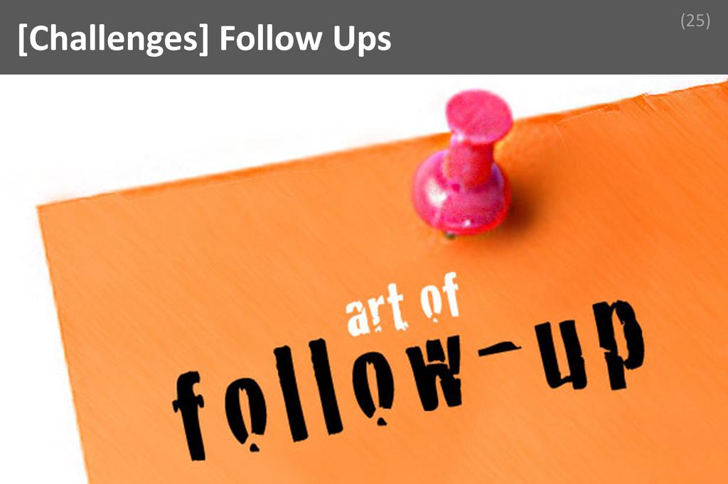 ### Follow Ups Image