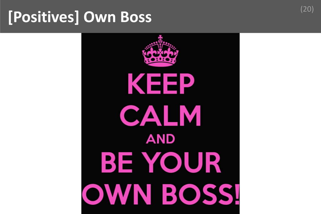 ### Own Boss Image