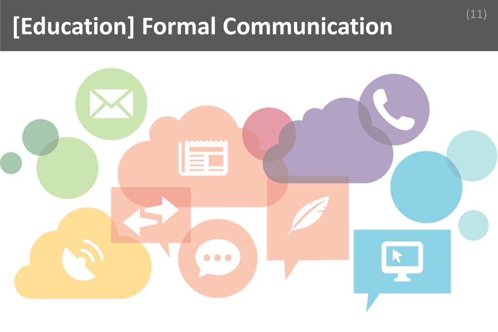 ### Formal Communication Image