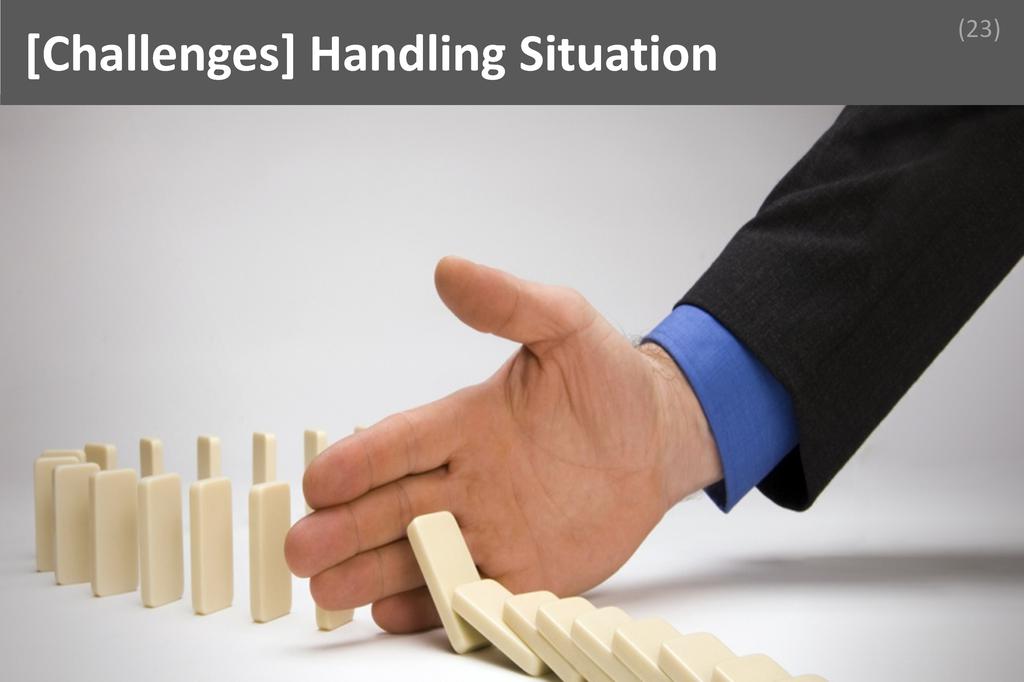 ### Handling Situation Image