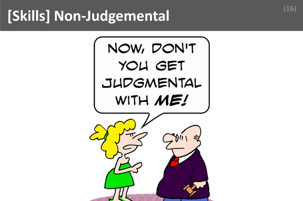 ### Non Judgemental Image